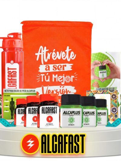 COMBO 3 MEGA IMPACTO ALCAFAST (x3) + ALCAPLUS (x3)